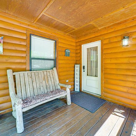 Broken Bow Rental Cabin With Hot Tub And Bar Exterior foto
