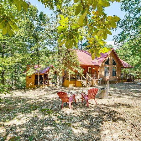 Broken Bow Rental Cabin With Hot Tub And Bar Exterior foto
